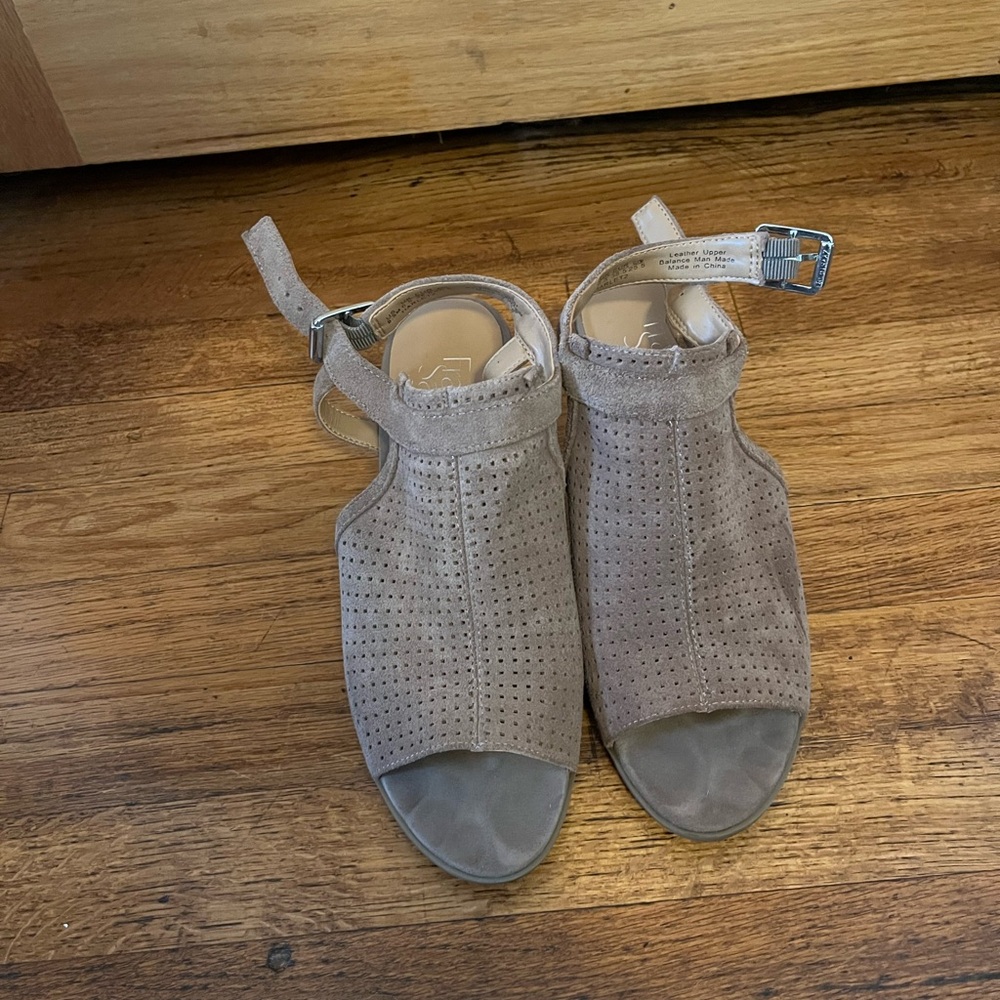 Franco Sarto Tan Sandals